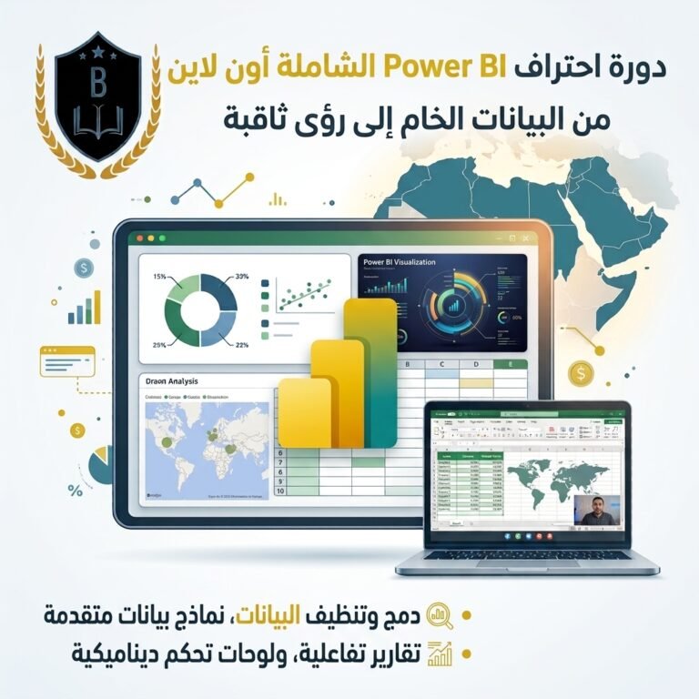 تحليل البيانات باستخدام Power BI: | ابتداء من 27/9/2026 4:00PM – عن بعد